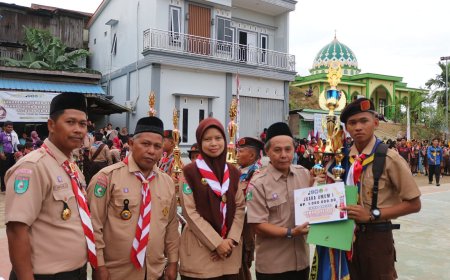 Kemah Ceria DDI Tani Aman Satukan Ratusan Pramuka se-Kaltim